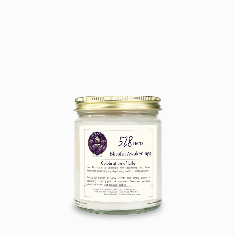 
                  
                    Blissful Awakenings: 528 Hz Manifestation Candle
                  
                